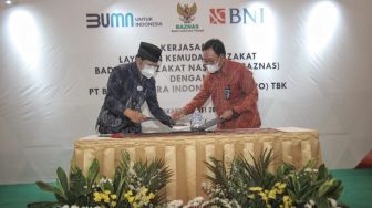 Gandeng BNI, Baznas Permudah Pembayaran Zakat