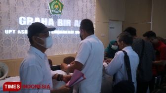 Gelombang Pekerja Migran Indonesia Mulai Padati Asrama Haji Sukolilo