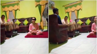 Awkward Banget! Diapelin Pacar Sambil Dipantau Bapak, Publik: Meresahkan