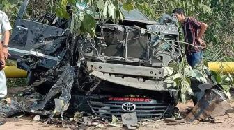 Ngerinya Kecelakaan Beruntun di Rohil, 3 Tewas-Kendaraan Rusak Parah
