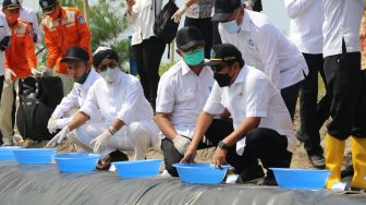 Menteri Trenggono Ingin Lulusan Poltek KP Pangandaran Jadi Entrepreneur