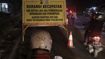 Polri Klaim Operasi Ketupat 2021 Turunkan Volume Kendaraan Keluar Jakarta