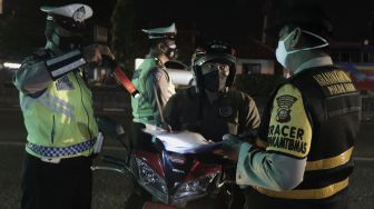 Hari Pertama Operasi Ketupat, Polda Lampung Putar Balik Kendaraan