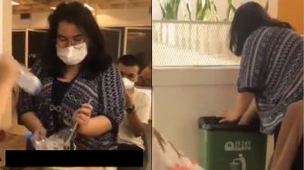 Viral Video Pelanggan Restoran Bersihkan Meja Seorang Diri, Publik Salut