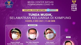 LIVE STREAMING: Tunda Mudik, Selamatkan Keluarga di Kampung