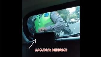 Viral Polantas Diduga Terima Suap dari Pemotor yang Ditilang, Panen Hujatan