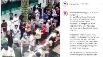 Pemukul Imam Masjid di Riau Punya Kartu Kuning Rumah Sakit Jiwa