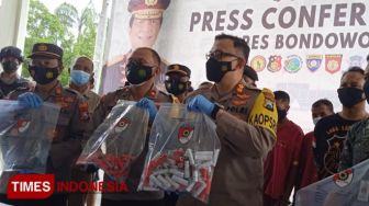 Polisi Meringkus Jaringan Penjual Mercon di Kabupaten Bondowoso