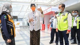 Sidak ke Bandara Ahmad Yani, Gubernur Ganjar Minta SOP Diperbaiki!