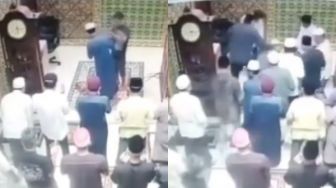 Viral Pria Serang Imam Salat Subuh, Langsung Dihajar Jemaah Satu Masjid