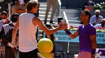 Alexander Zverev Singkirkan Rafael Nadal di Perempat Final Madrid Open