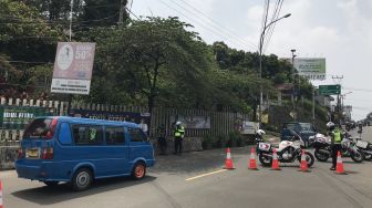 2.583 Kendaraan Pemudik Diputar Balik di Kabupaten Bogor