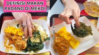 Makan Ayam Gulai di McD, Perempuan Ini Sukses Kasih Ide ke Warganet