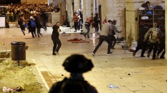 Komunitas Yahudi dan Arab Perang Jalanan di Israel, Sinagoga Diserang