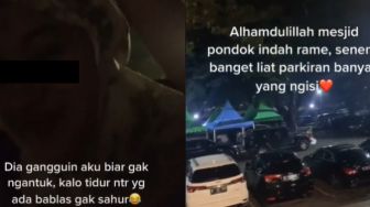 Viral Perempuan Ditunggu Pacar Beda Agama Itikaf 3 Jam, 'Pahala Atau Dosa'