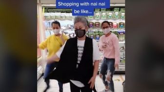 Aktris 74 Tahun Viral, Pede Cover Dance BTS saat Belanja di Supermarket