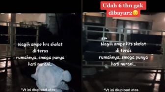 Tagih Utang, Wanita Ini Sampai Salat di Depan Rumah Orang Berutang