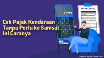 INFOGRAFIS : Cek Pajak Kendaraan Tanpa Perlu Datang ke Samsat