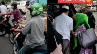 Viral Emak-emak Serobot Antrean Pembagian Takjil Gratis, 'Gak Tahu Malu'