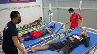 Ratusan Warga Binaan Lapas Diduga Keracunan Makanan Dilarikan ke RS