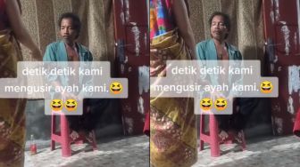 Viral Aksi Anak Mengusir Ayah dari Rumah Diduga Dendam Pernah Diusir