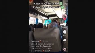 Kisah Haru Anak Jumpai Ayah di Atas Truk Saat Mudik, Warganet Tersentuh