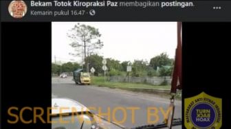 CEK FAKTA: Benarkah Video Mobil RI 1 Presiden Jokowi Pulang Kampung?