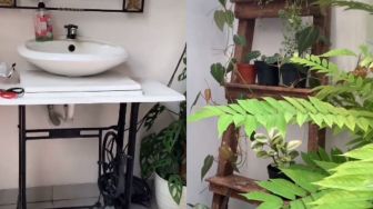 Kreatif! Perabotan Rumah Serba DIY, Warganet: Nilai Prakarya Pasti Bagus