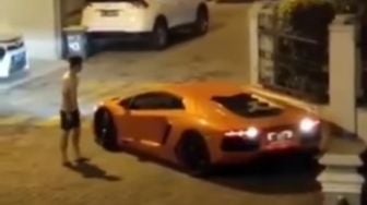 Viral Pengemudi Lamborghini Geber-geber Malam Hari, Warga Komplek Protes