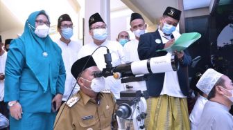 Sore Ini, Pemantauan Hilal Penentuan 1 Syawal di Bukit Condrodipo Gresik
