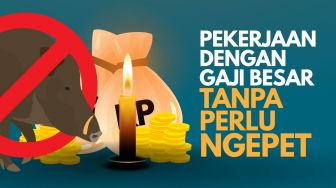 INFOGRAFIS: Pekerjaan dengan Gaji Besar Tanpa Perlu Ngepet