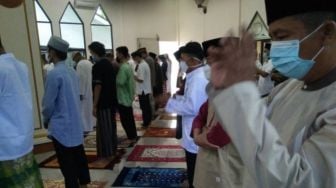 Salat Id di Bandarlampung Digelar dengan Protokol Kesehatan yang Ketat