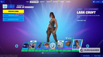 Cara Mendapatkan Gold Lara Croft di Fortnite