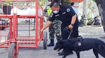 Anjing Pelacak Siaga di Rumah Tahanan, Cegah Penyelundupan di Momen Lebaran