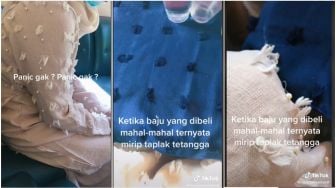 Apes, Beli Mahal Baju Lebaran Ternyata Motifnya Mirip Taplak Tetangga