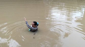 Ratusan Rumah di Kalimantan Selatan Terendam Banjir Saat Hari Lebaran