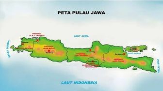 Batas Daratan Pulau Jawa dan Sejarah Pulau Jawa