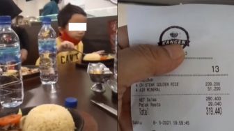 Viral Bapak Ajak Anak Makan Mewah di Mal, Auto Menjerit Pas Lihat Harganya