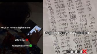 Unik, Nenek Ini Tulis Data Kasus Covid-19 Setiap Malam Selama Setahun!