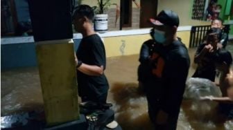 Cigudeg Bogor Kebanjiran karena Hujan Deras