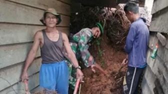 Dua Unit Rumah Warga Solok Selatan Diterjang Longsor