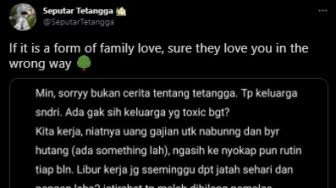 Viral Kisah Nyesek Punya Keluarga Toxic, Udah Berbakti Malah Diusir