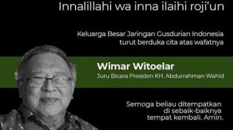 Wimar Witoelar Wafat, Putri Gus Dur: Terima Kasih Atas Persahabatan Selama Ini