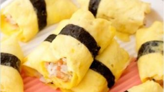 Resep Egg Roll Sushi, Solusi untuk Ide Bekal Praktis