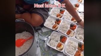 Jual Nasi Kotak Murah Meriah, Warganet Duga Sedekah Berkedok Jualan