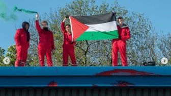 Pro-Palestina di Inggris Gelar Aksi Demo, Duduki Pabrik Drone Milik Israel