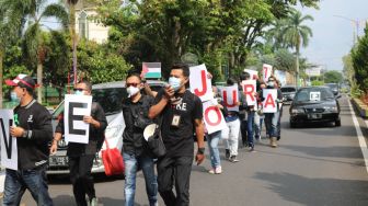 Jurnalis Ciamis Kecam Aksi Kekerasan terhadap Jurnalis di Palestina