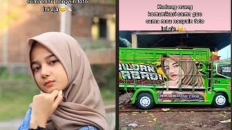 Misteri Wajah Gadis di Belakang Truk, Ternyata Ini Sosok Aslinya