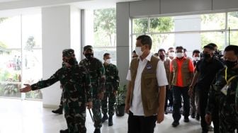 Satgas Covid-19 Cek Kesiapan Wisma Atlet Hadapi Lonjakan Kasus Usai Lebaran