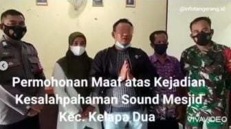 Picu Protes Warga Tangerang Gegara Minta Toa Masjid Digeser, MR Minta Maaf
